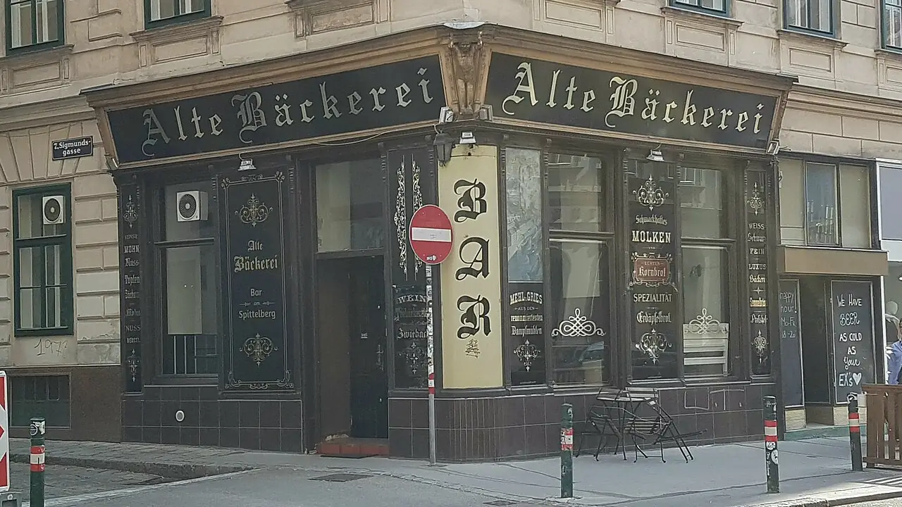 Schaufenster einer Bäckerei